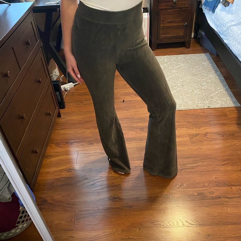 High waisted , corduroy, bell bottom pants